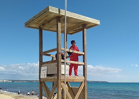 Rettungsschwimmer_Turm_Ajuntament_Palma