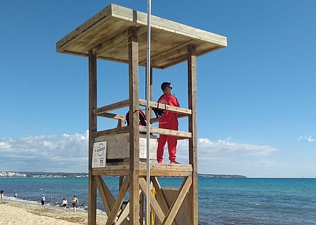 Rettungsschwimmer_Turm_Ajuntament_Palma
