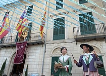 Porreres_Riesenfiguren_Rathaus_Festes_Sant_Roc_intern
