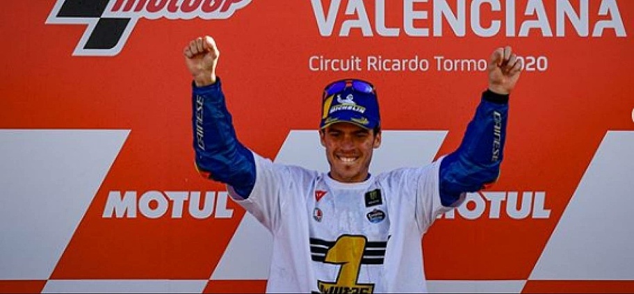 Mallorquiner Joan Mir Moto Gp Weltmeister