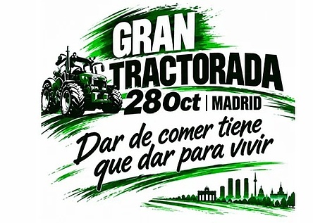 Traktorprotest_Madrid_ASAJA