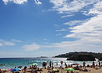 Cala_Major_Strand_Palma_Sonne_Wolken_Menschen