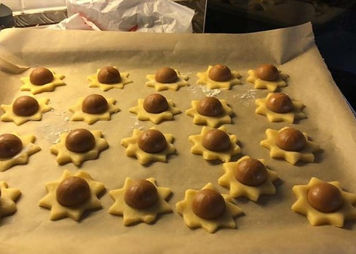 Frau Mayers Rezept vom 17.11. Feenküsse – Toffifee-Plätzchen