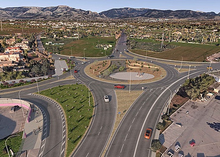 Kreisverkehr_Son_Castello_Consell_de_Mallorca