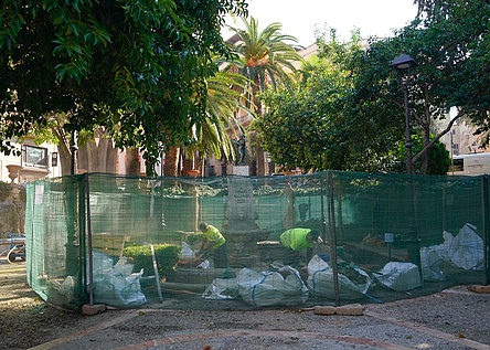 Plaza_de_la_Reina_Bauarbeiten_Ajuntament_de_Palma