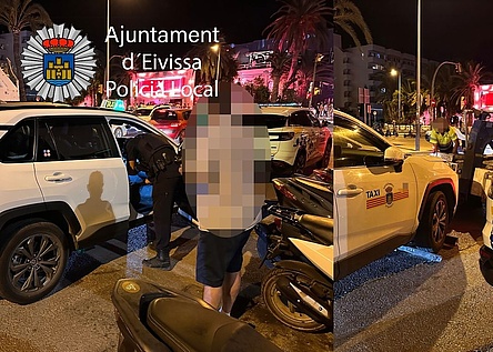 Betrunkener_Taxifahrer_Polizeikontrolle_Ibiza_Ajuntament_dEivissa_Policia_Local