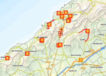 StrassensperrungenKarteLaufMallorcaUTMB_CarreteresdeMallorca_X