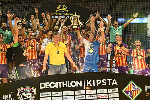 Palmas FutsalMannschaft gewinnt Copa Intercontinental