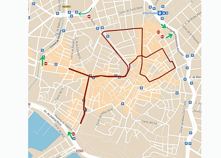 Benefizlauf_gegen_Krebs_Sperrungen_Policia_de_Palma