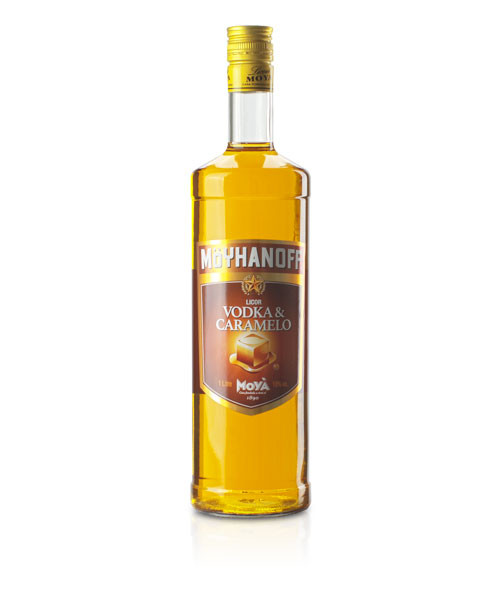 Moya Licor Vodka & Caramelo, 18 % vol, 1,-l-Flasche