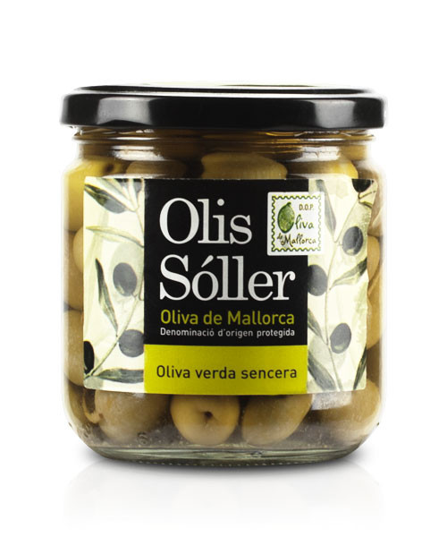 Olives Verdes Senceres D.O., 200-g-Glas