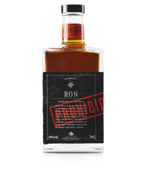 Jordi Perello Ron Prohibido Premium, 40 %, 0,7-l-Flasche