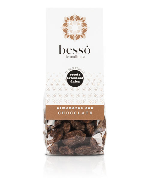 Besso de Mallorca Almendras azucaradas con Chocolate, 90-g-Beutel