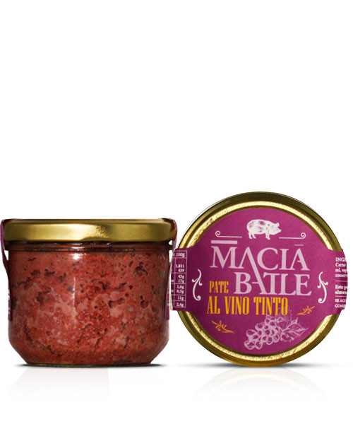 Macia Batle Pate Al Vino Tinto, 180-g-Glas