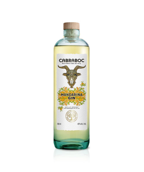Cabraboc Gin Mandarina 40 %, 0,7-l-Flasche