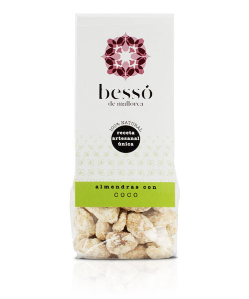 Besso de Mallorca Almendras azucaradas con Coco, 90-g-Beutel