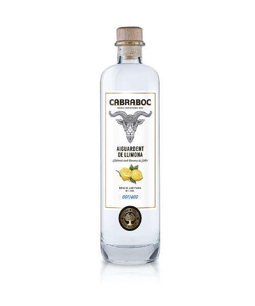 Cabraboc Aiguardent de Llimona, Zitronengeist 40 %, 0,5-l-Flasche