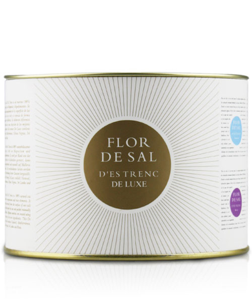 Gusto Mundial Flor de Sal Flor de sal de Luxe, je 5 x 50-g-Dosen