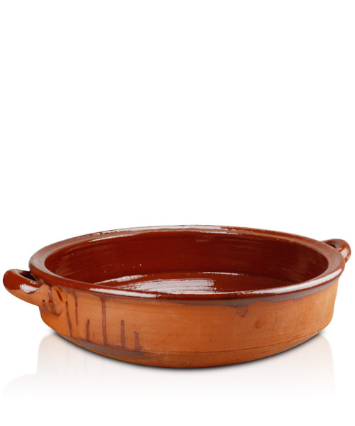Keramik-Schale mit 2 Griffen ca. 36 cm, je Stück